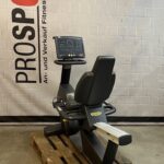 Technogym Recline Bike, Recumbent Bike mit LED Konsole